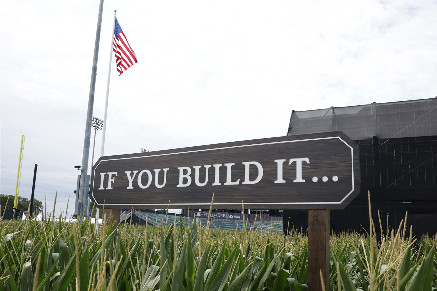 If you build it scoreboard at the Field of Dreams site